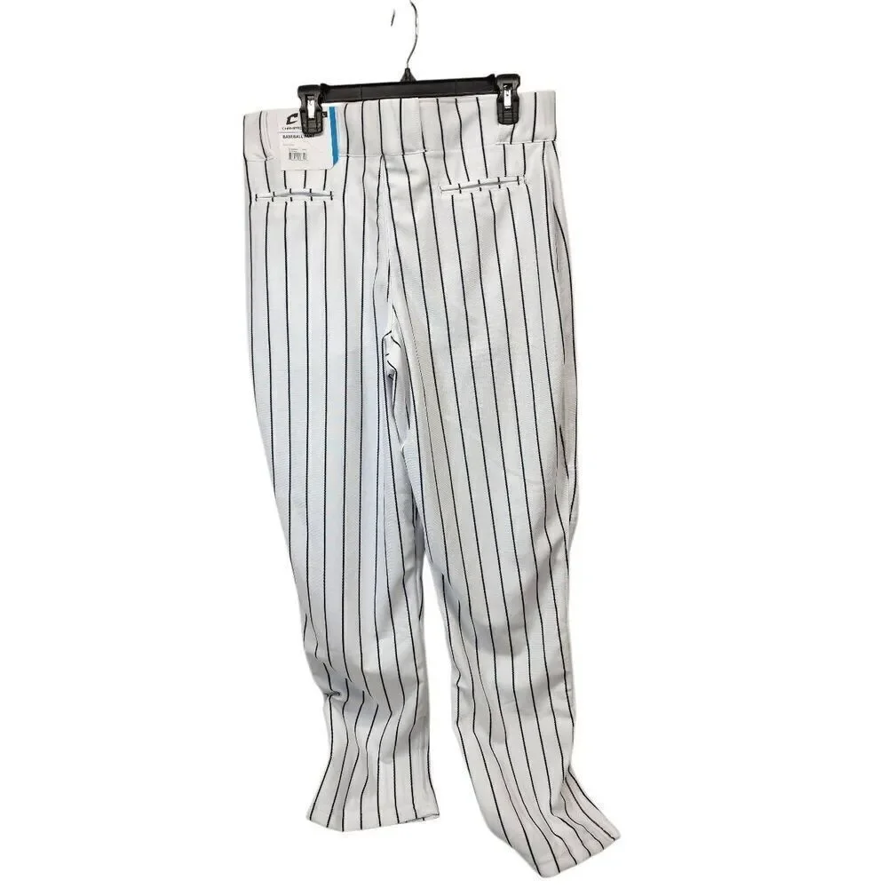 Champro Size XL Navy and White Stripe Triple Crown Open Bottom Pant Men's Baseba